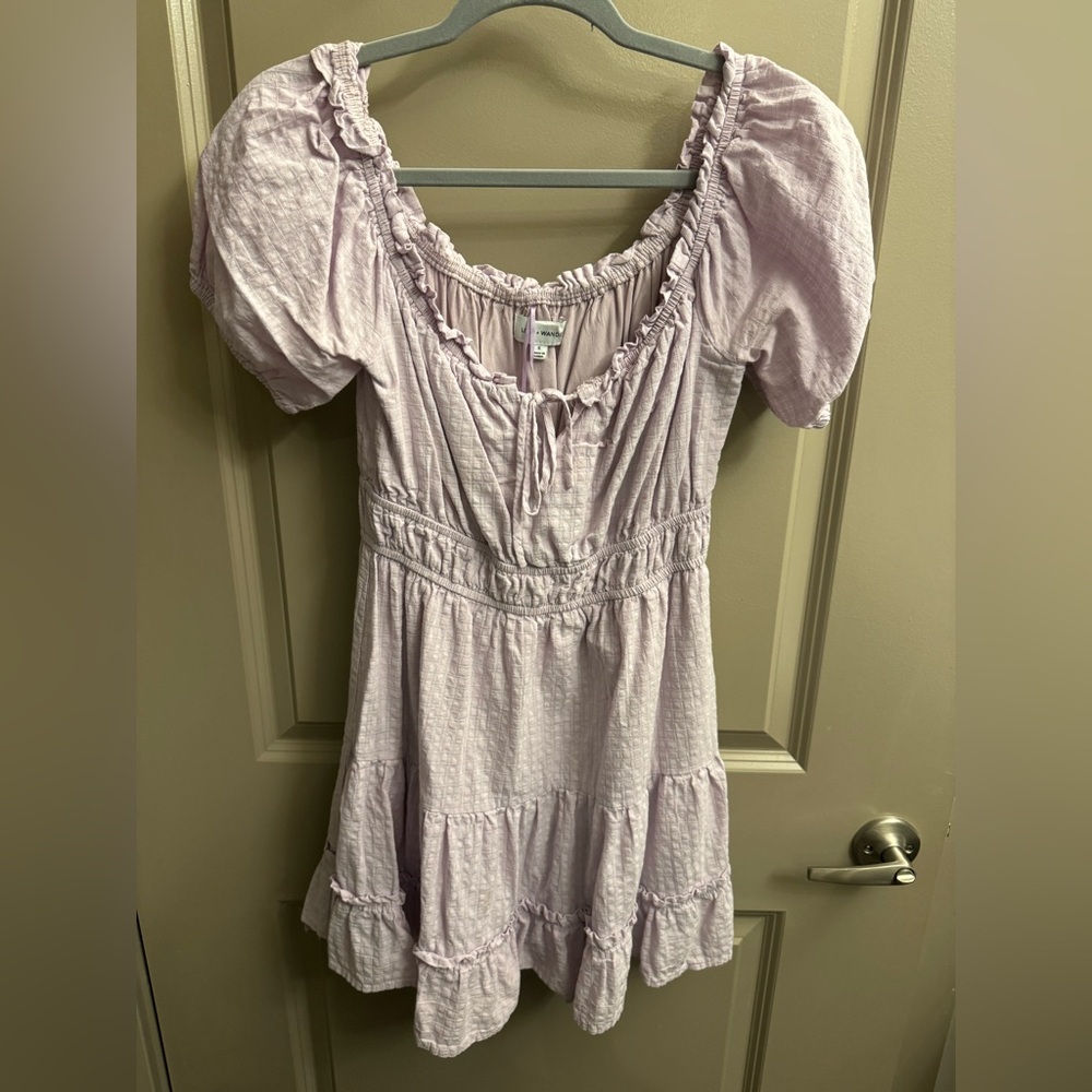 Lost and wander off the shoulder dress